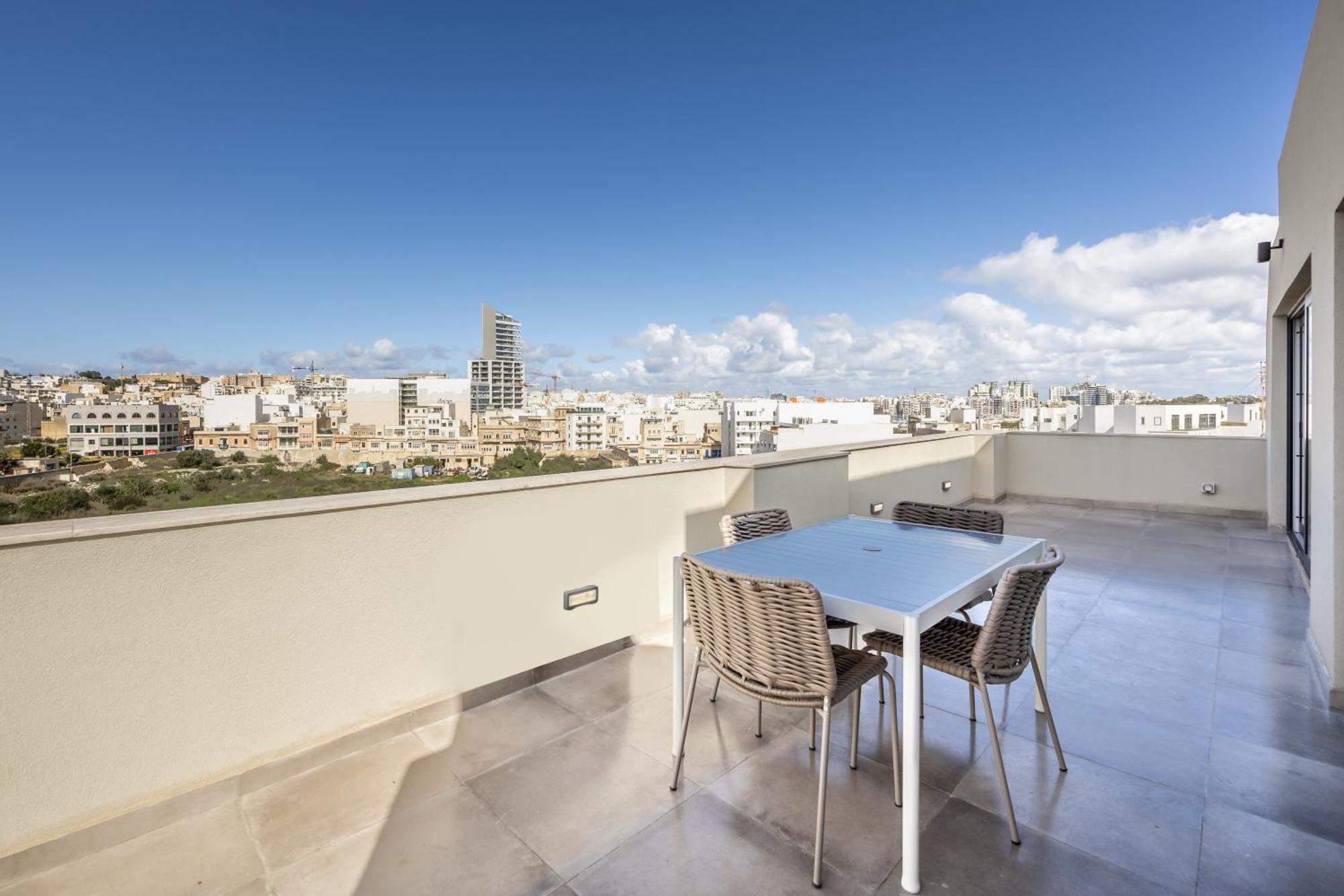 The Cube - Designer Finished Studio Penthouse By Sf Homes Gzira Exterior photo